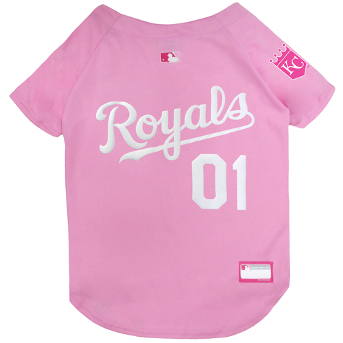 Kansas City Royals - Pink Baseball Jersey
